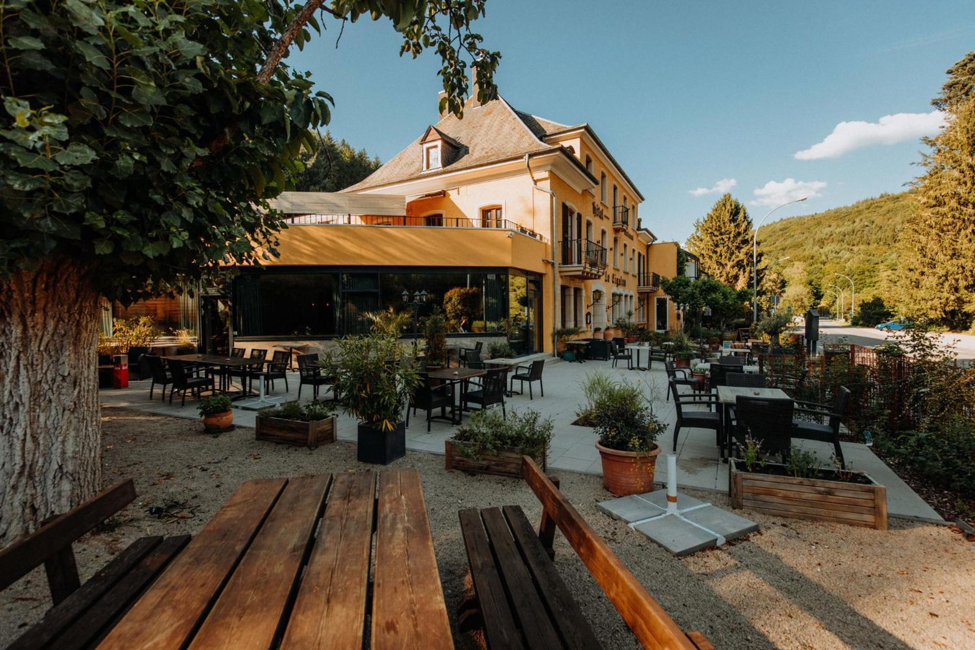Hotel Restaurant Le Cigalon Waldbillig Dış mekan fotoğraf